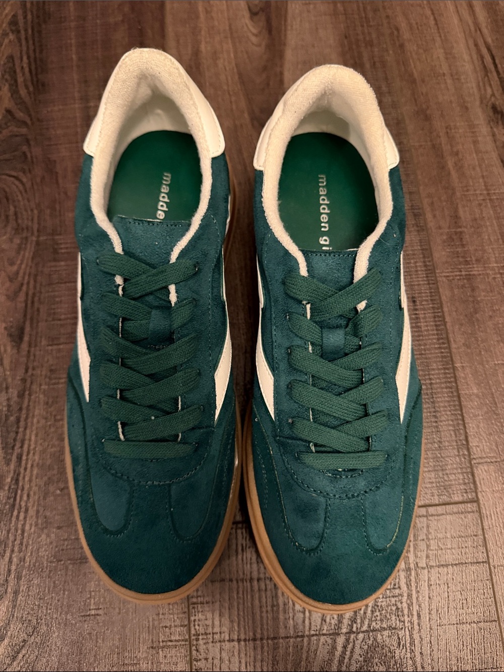 Madden Girl Madden Girl Giia Suede Lace-Up Sneakers Size 9.5
